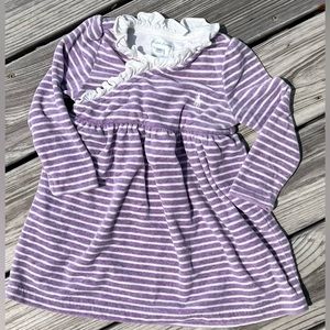 Ralph Lauren baby girl velour dress 18 months